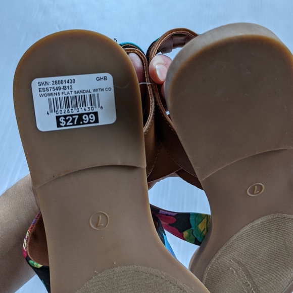 MOJO MOXY Breezes Vegan Leather Strappy Summer Sandals - Picture 8 of 12